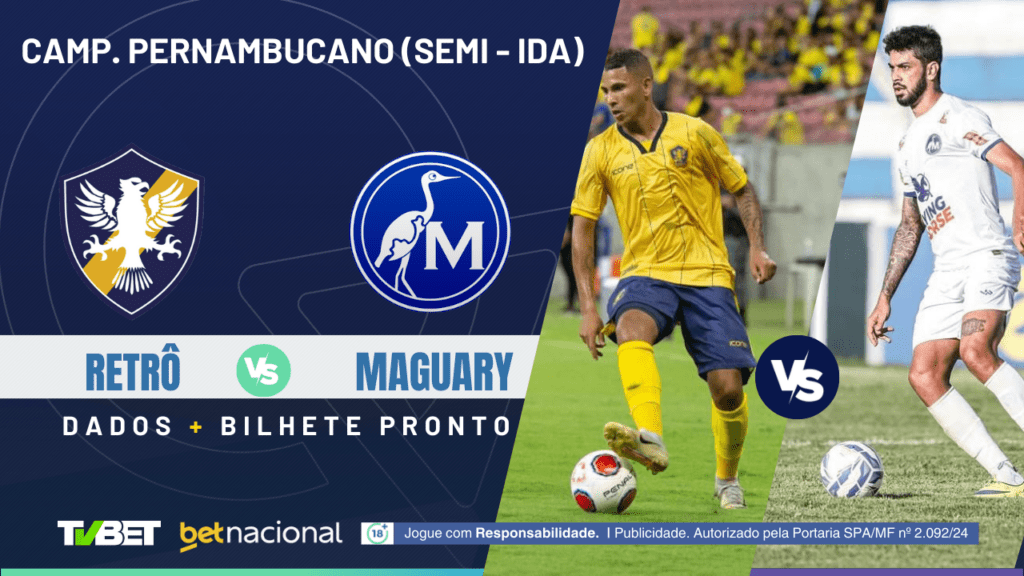Retrô x Maguary: tempo real, onde assistir, horário, escalações e palpites