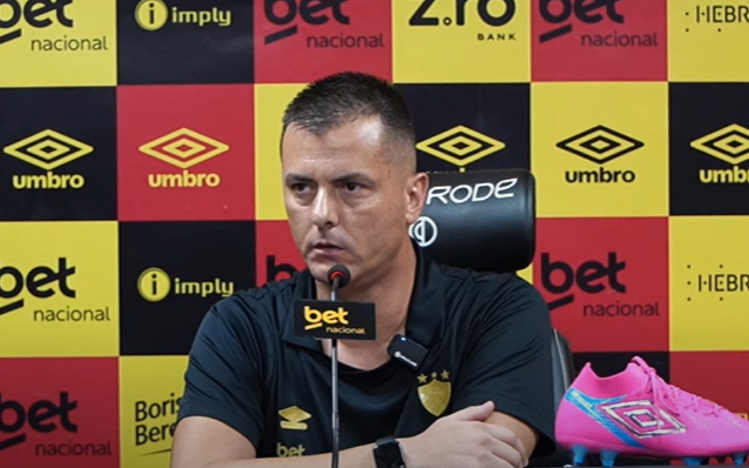 Auxiliar do Sport reconhece oscilação, mas garante equipe preparada para a Série A