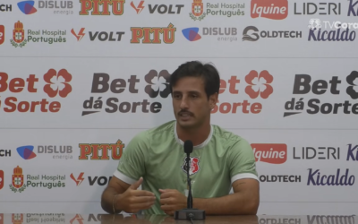 Volante do Santa Cruz projeta confronto difícil contra o América-RN e prega pés no chão na Série D