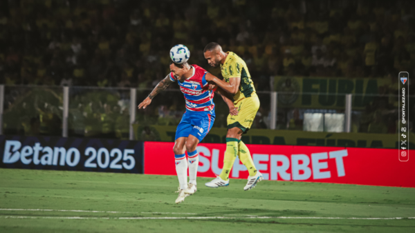 Fortaleza somou apenas dois pontos contra equipes do G-6 do Brasileirão 1 Mirassol x Fortaleza - 2ª rodada da Série A 2025 - Martínez