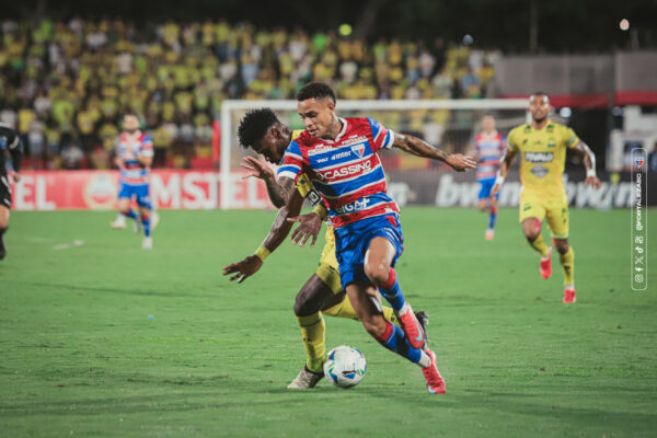 Fortaleza sofre gol no fim e empata com Bucaramanga pela Libertadores 1 Fortaleza - Bucaramanga - Libertadores - Colômbia