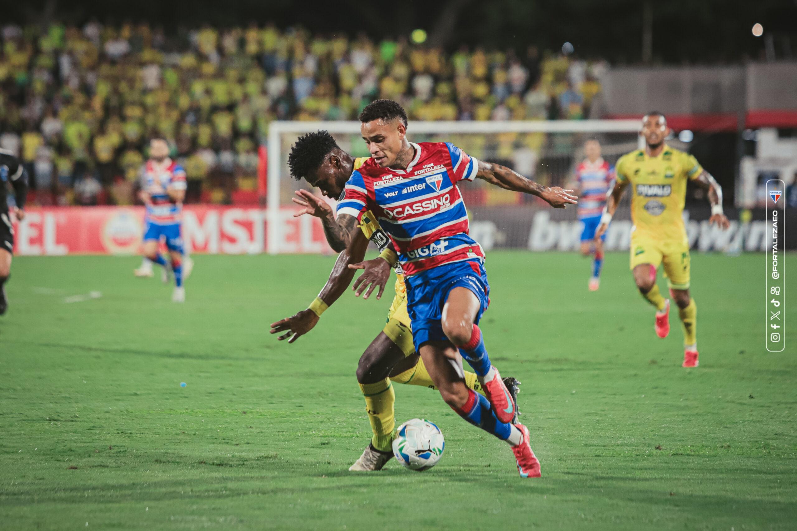 Fortaleza sofre gol no fim e empata com Bucaramanga pela Libertadores