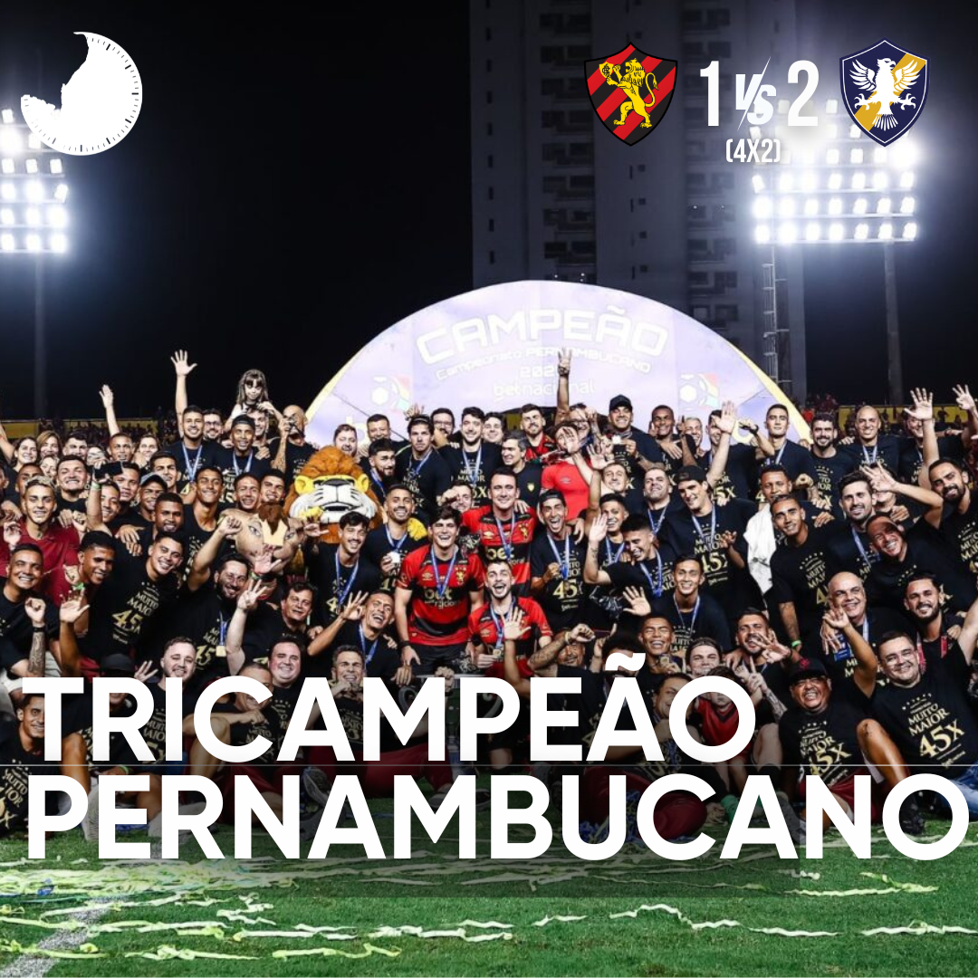 PÓS-JOGO E PÓS-TÍTULO – CAMPEONATO PERNAMBUCANO – SPORT 1 X 2 RETRÔ – 45 MINUTOS