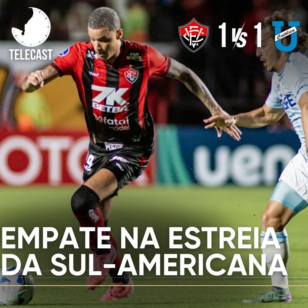 PÓS-JOGO – SUL-AMERICANA – VITÓRIA 1 X 1 UNIVERSIDAD CATÓLICA – 45 MINUTOS