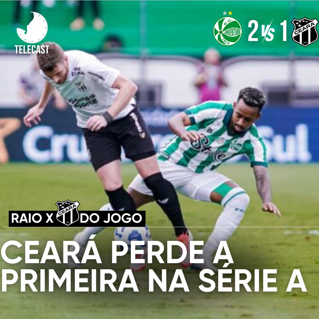 PÓS-JOGO – SÉRIE A – JUVENTUDE 2 X 1 CEARÁ – 45 MINUTOS