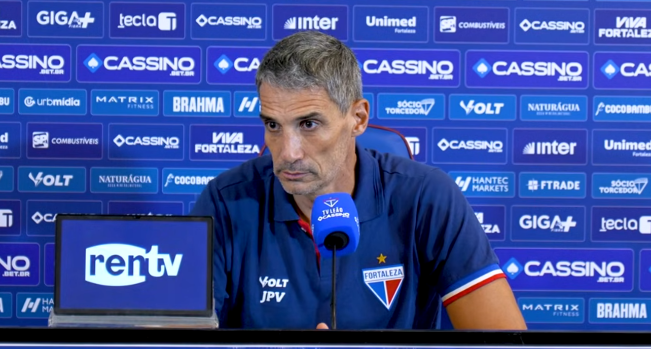 Vojvoda enxerga melhora no Fortaleza, mas lamenta empate: “Em casa temos que ganhar”