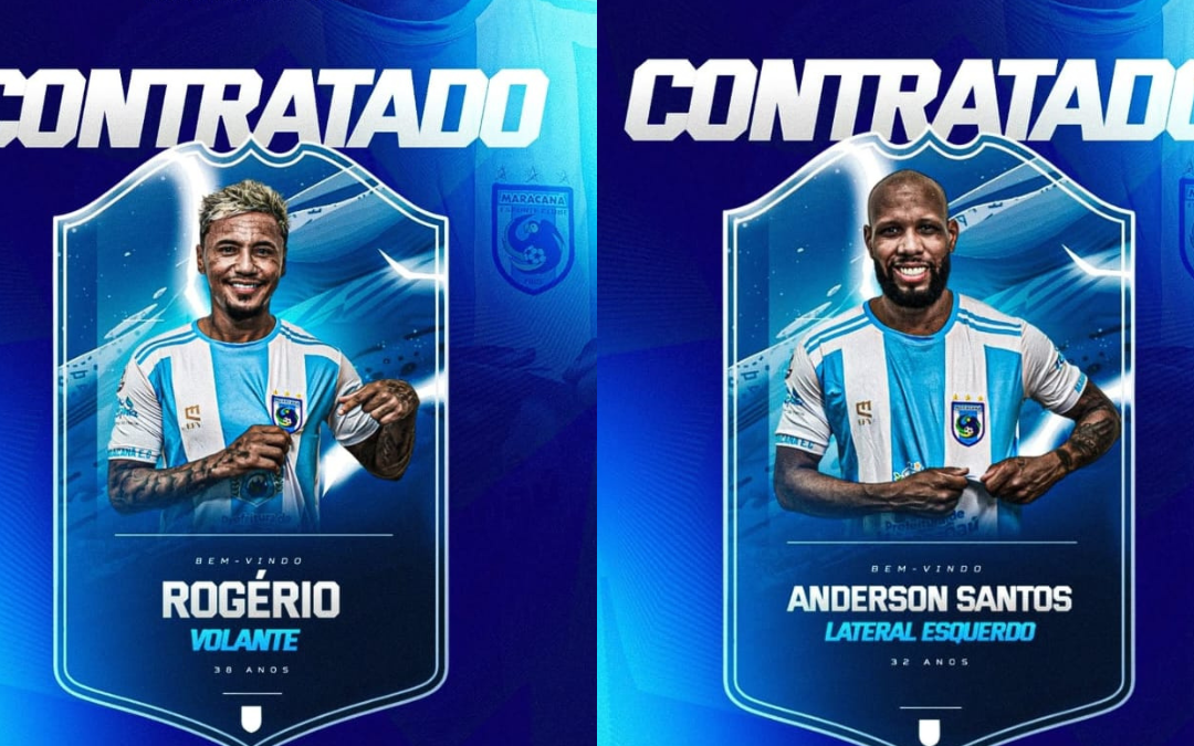 Visando a disputa da Série D, Maracanã anuncia a chegada de dois novos reforços