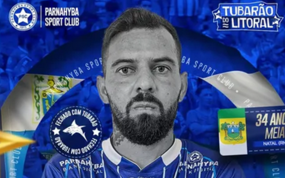 Parnahyba anuncia retorno do meia Bismarck para a disputa da Série D