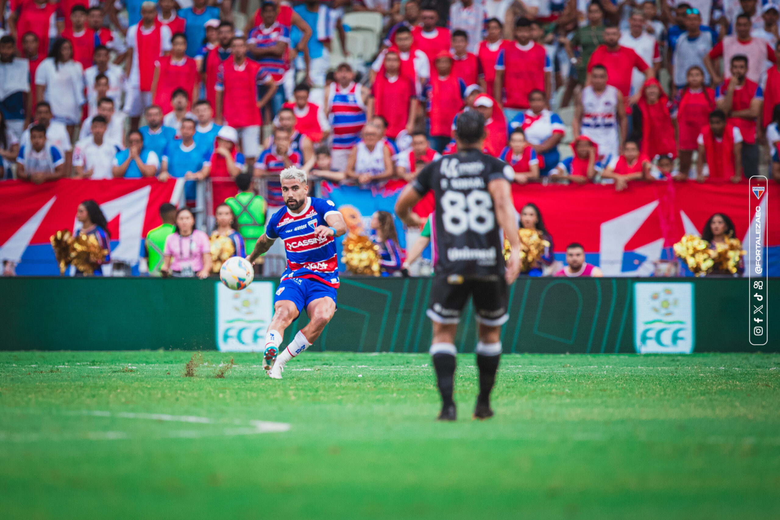 Fortaleza: Brítez abre o jogo sobre lesão no tornozelo e assume ter jogado final do Cearense no sacrifício