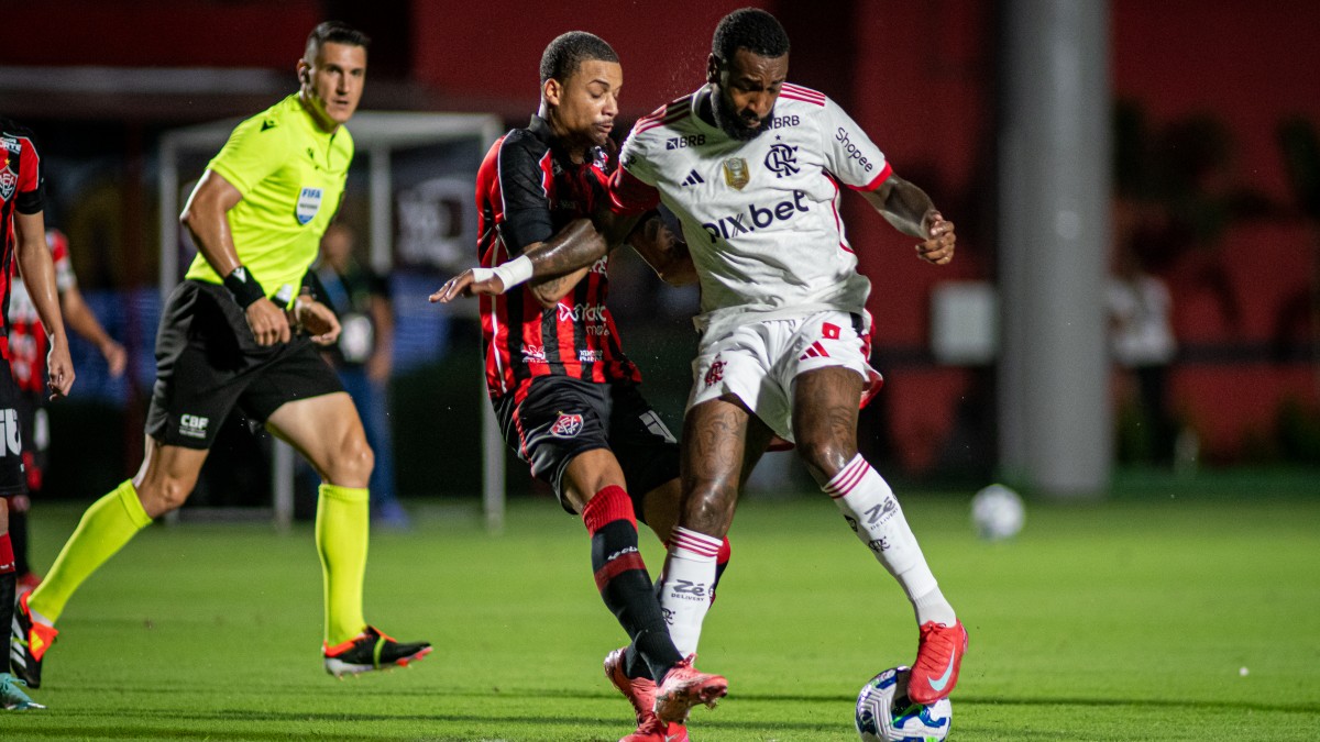 Vitória perde do Flamengo no Barradão e segue sem pontuar na Série A 5 Janderson, atacante do Vitória