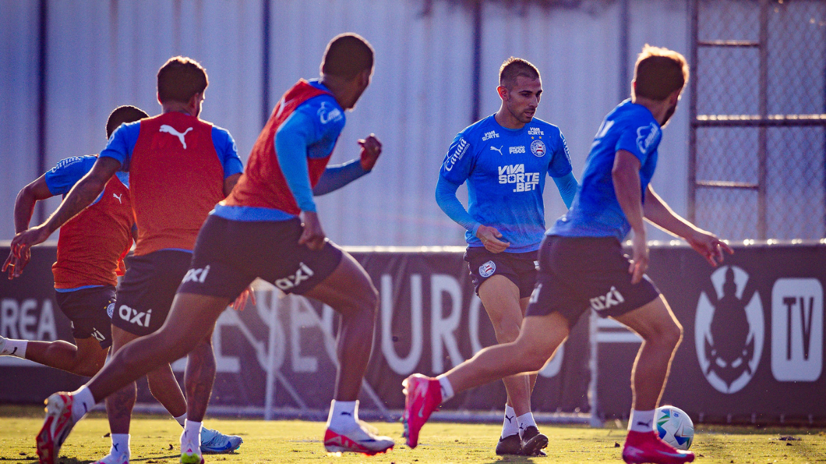 Sem Iago Borduchi, lesionado, Bahia divulga relacionados para jogo contra o Nacional-URU; veja lista