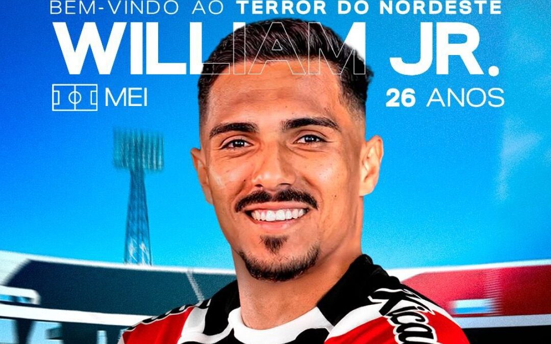 Santa Cruz anuncia contratação do meia Willian Júnior, ex-Gama-DF