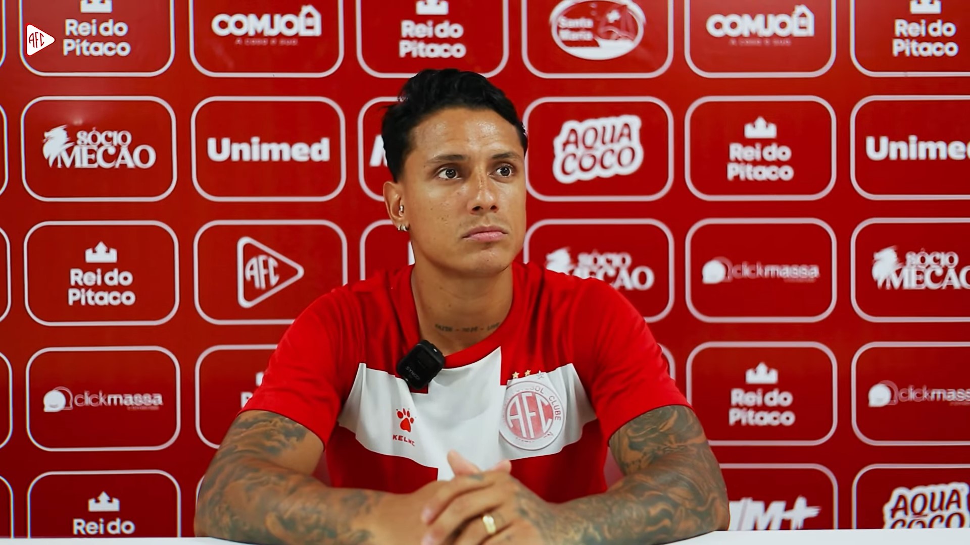 Apresentado no América-RN, Dudu destaca características em campo e se coloca à disposição para estrear