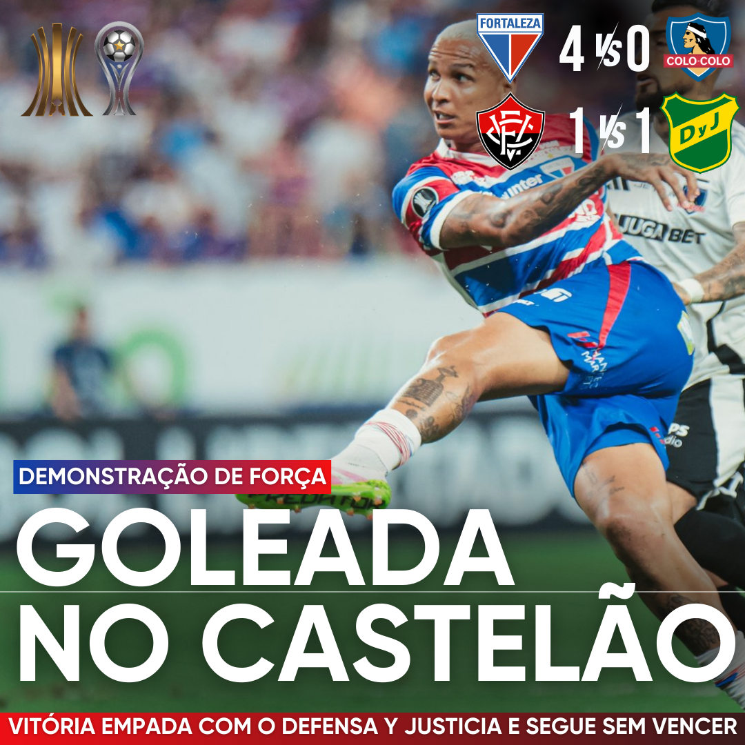 PÓS-JOGO – LIBERTADORES & SUL – AMERICANA-FORTALEZA 4 X 0 COLO-COLO | VITÓRIA 1 X 1 DEFENSA Y JUSTICIA – 45 MINUTOS