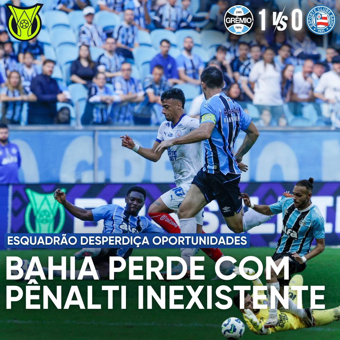PÓS-JOGO – SÉRIE A – GRÊMIO 1 X 0 BAHIA – 45 MINUTOS