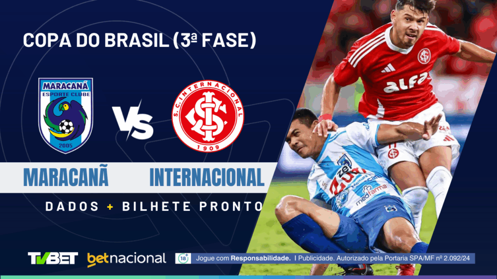 Maracanã x Internacional: tempo real, onde assistir ao vivo, horário, escalações e palpites