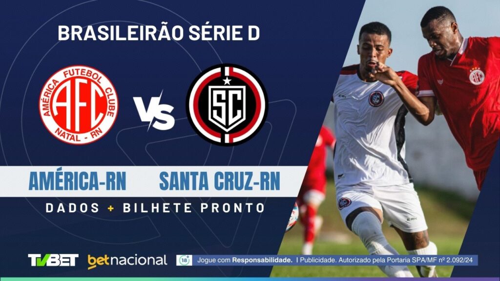 América-RN x Santa Cruz-RN: onde assistir, tempo real, horário, escalações e palpites