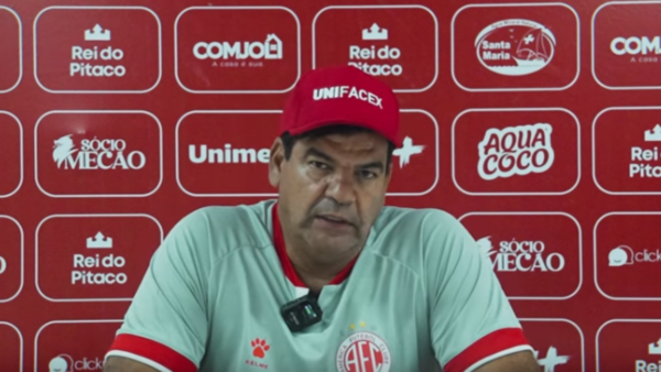 Moacir Júnior projeta América-RN mais focado em casa para enfrentar o Santa Cruz-RN pela Série D 1 Moacir Júnior - Coletiva América-RN