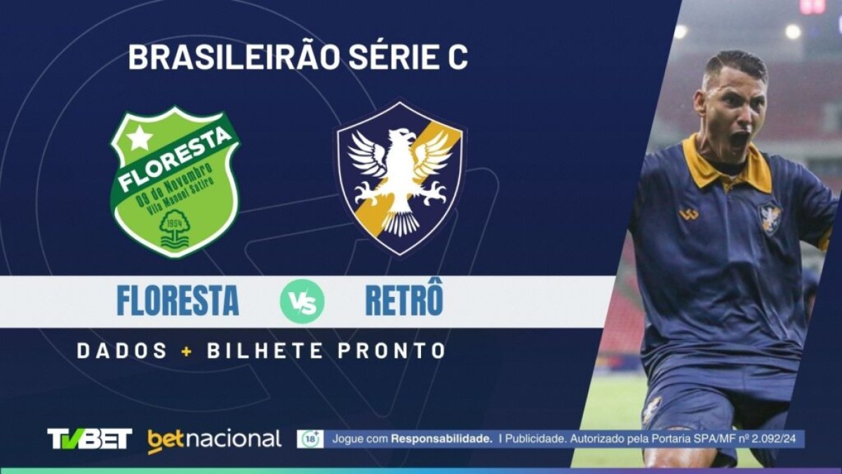 Floresta x Retrô: onde assistir, tempo real, horário, escalações e palpites