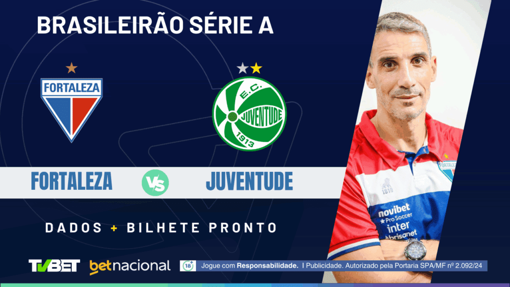 Fortaleza x Juventude: tempo real, onde assistir ao vivo, horário, escalações e palpites