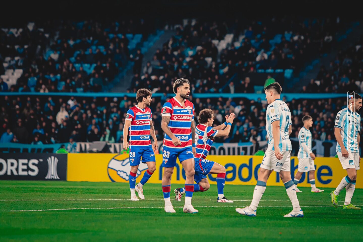 Fortaleza é o primeiro time nordestino a jogar duas oitavas da Libertadores 1 Brítez - Fortaleza - Racing - Libertadores