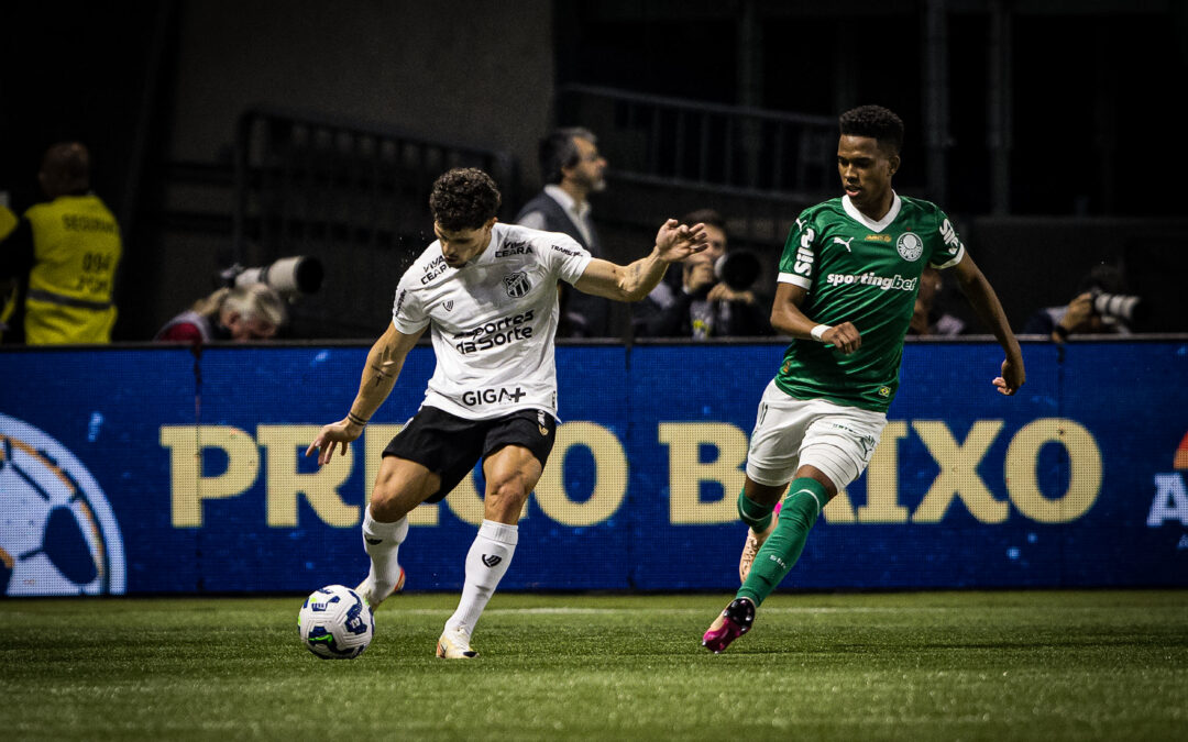 Ceará perde para o Palmeiras no Allianz Parque e está eliminado da Copa do Brasil