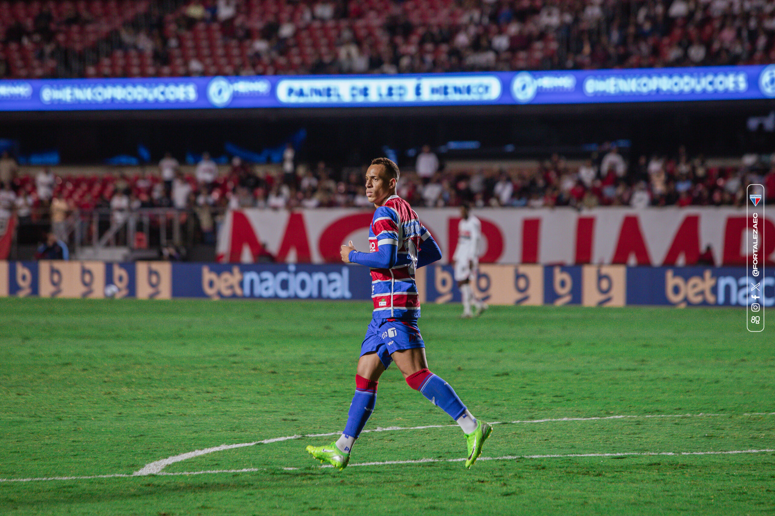 Breno Lopes revela alta expectativa para jogo do Fortaleza contra o Colo-Colo: “A semana toda é diferente”