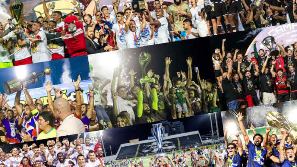 Definidos os 27 campeões estaduais de 2025, de título inédito até 51ª taça; veja lista