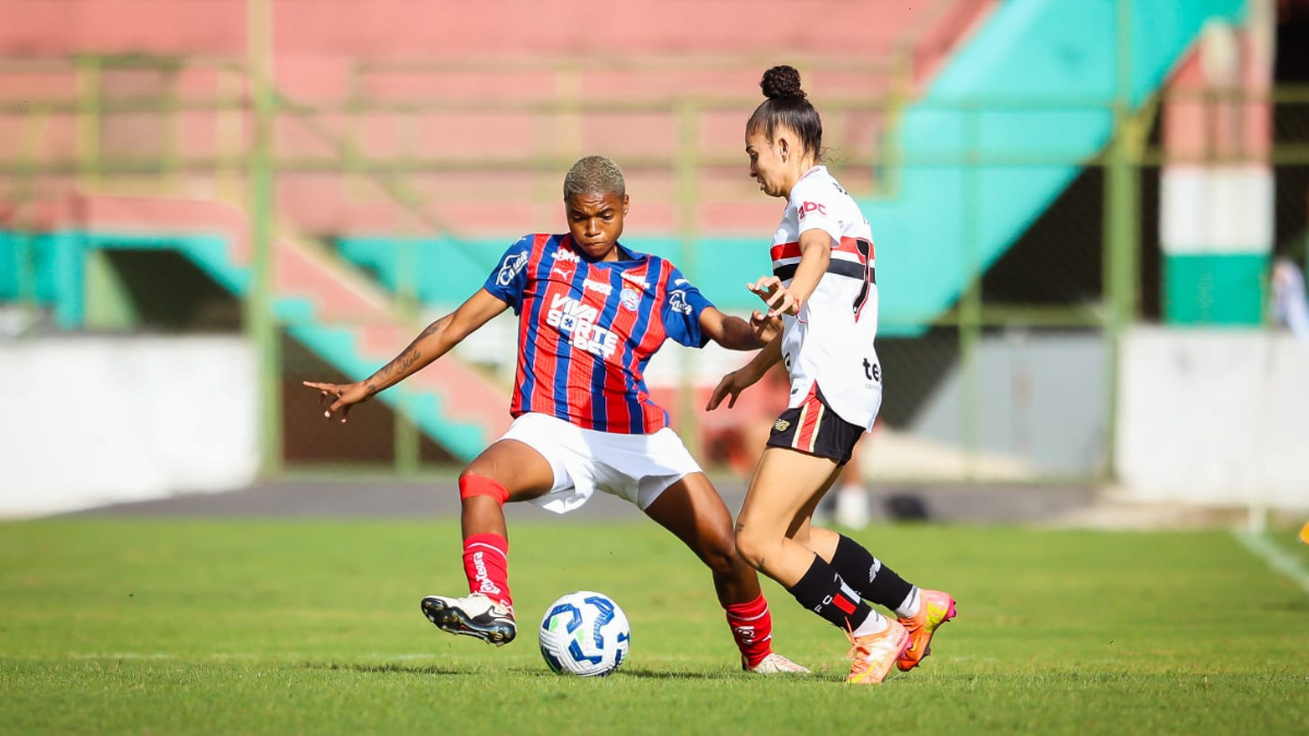 Bahia sofre virada para o São Paulo no Brasileirão Feminino