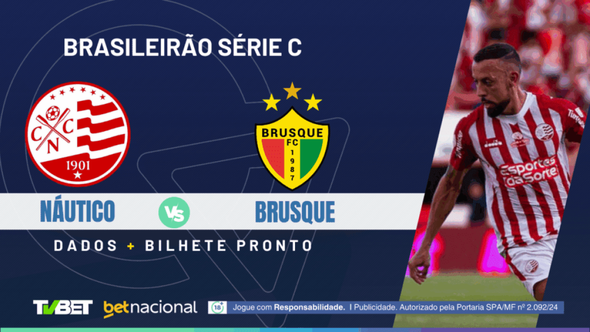 Náutico x Brusque: tempo real, onde assistir, horário, escalações e palpites