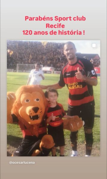 Magrão, Diego Souza e outros ex-jogadores parabenizam Sport pelo aniversário do clube 4 Magrão, Diego Sousa e outros ex-jogadores parabenizam Sport pelo aniversário do clube
