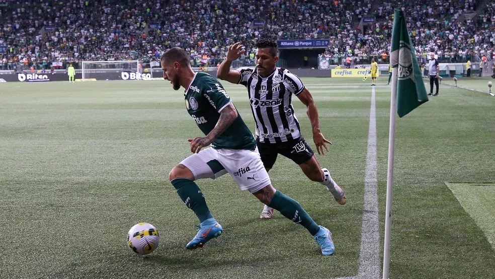 Única vitória do Ceará contra o Palmeiras como visitante aconteceu há 3 anos; relembre