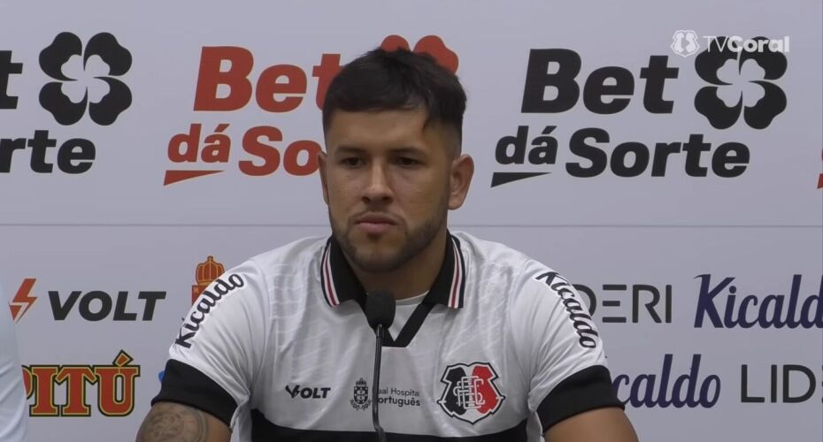 Volante do Santa Cruz comenta partida contra o América-RN: “Sabemos que é um jogo que define a liderança”
