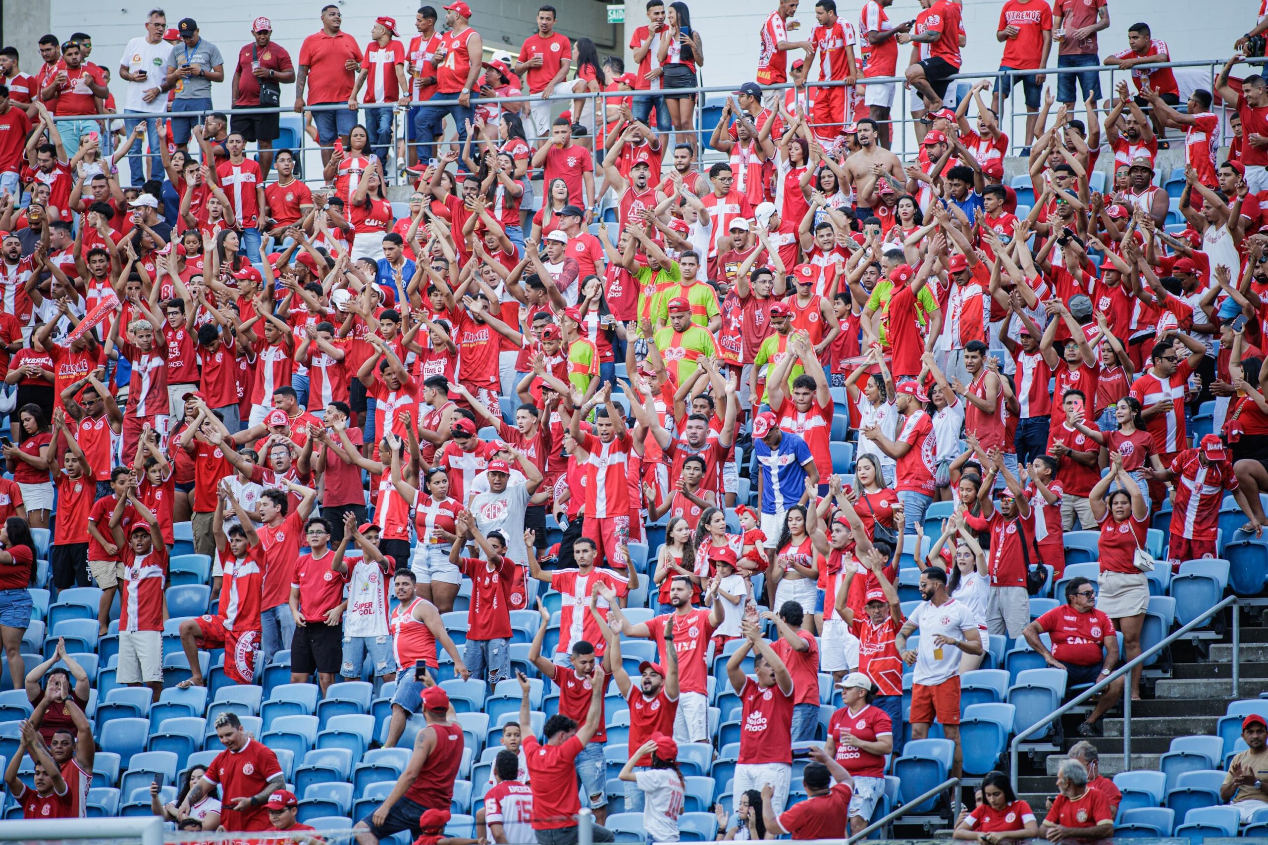 América-RN faz campanha para ter 20 mil torcedores em duelo contra o Santa Cruz