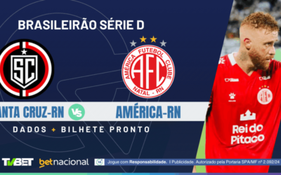 Santa Cruz-RN x América-RN tempo real, onde assistir, horário, escalações e palpites