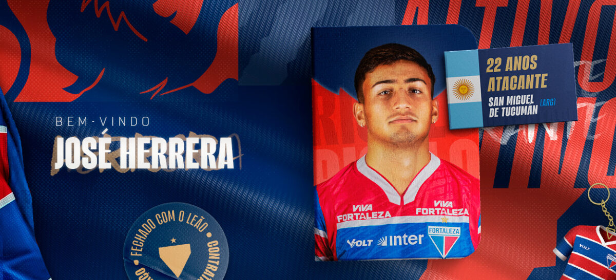 Fortaleza anuncia contratação do atacante argentino José Herrera