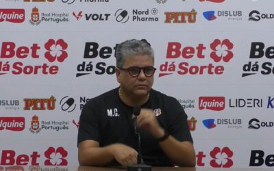 Técnico do Santa Cruz comenta importância de absorver derrota diante do Central e reforça confiança em Felipe Alves