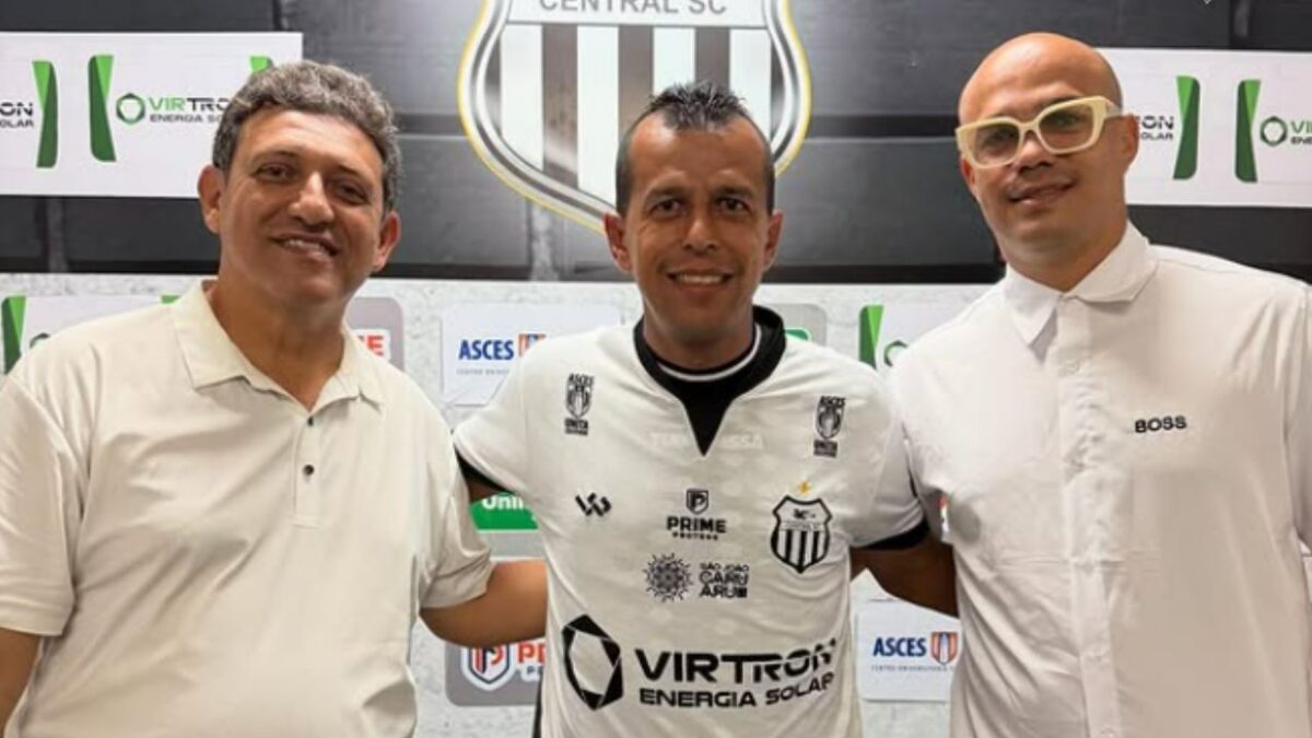 Central anuncia a contratação de Didira, ex-Santa Cruz, CSA e ASA