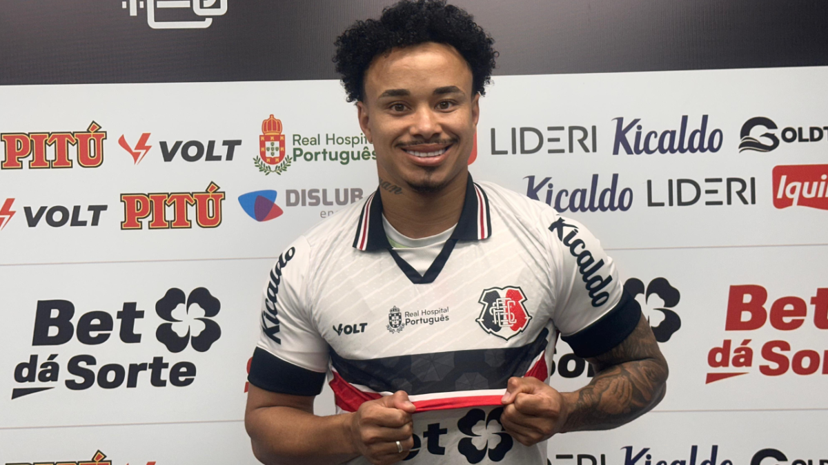 Santa Cruz oficializa contratação do lateral-esquerdo Nathan