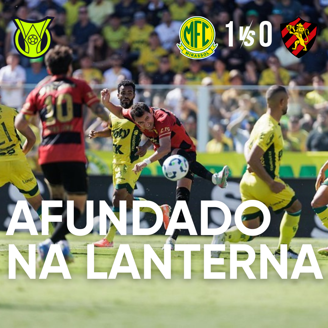 PÓS-JOGO – SÉRIE A – MIRASSOL 1 X 0 SPORT – 45 MINUTOS