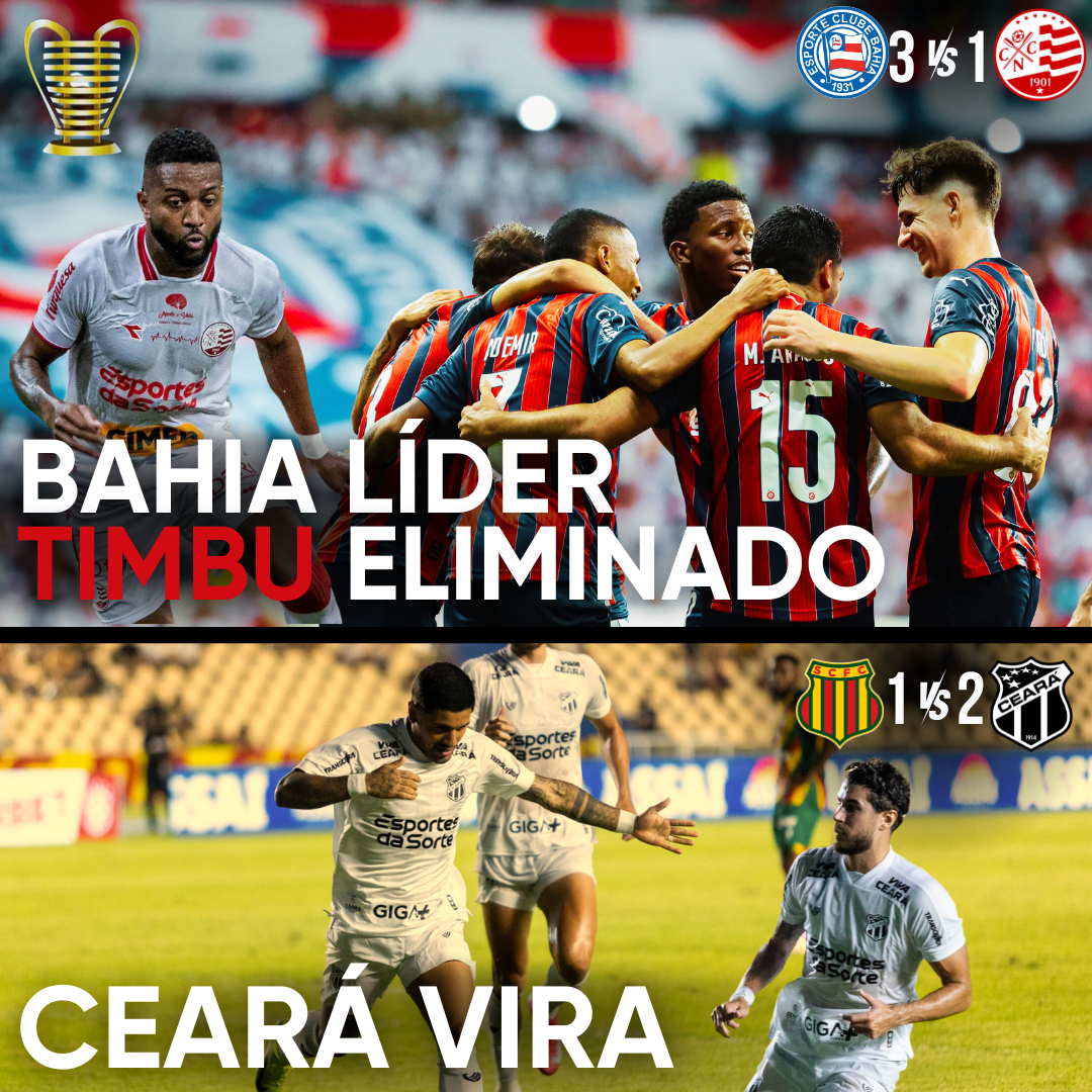 PÓS-JOGO – COPA DO NORDESTE – BAHIA 3 X 1 NÁUTICO | SAMPAIO 1 X 2 CEARÁ – 45 MINUTOS