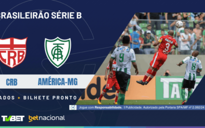 CRB x América-MG: tempo real, onde assistir, horário, escalações e palpites