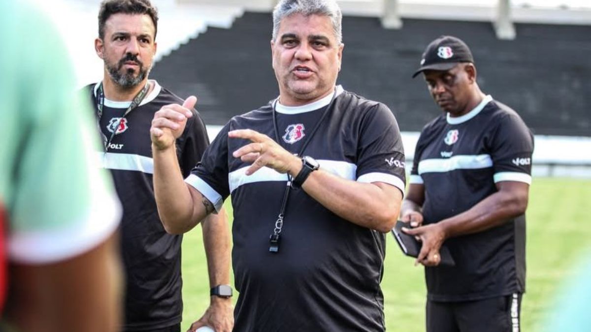 Marcelo Cabo - técnico do Santa Cruz