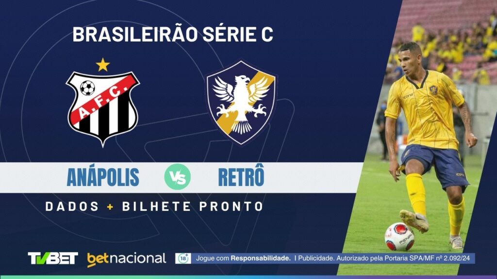 Anápolis x Retrô: onde assistir, tempo real, horário, escalações e palpites