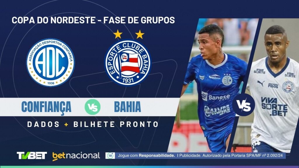 Confiança x Bahia: onde assistir, tempo real, horário, escalações e palpites