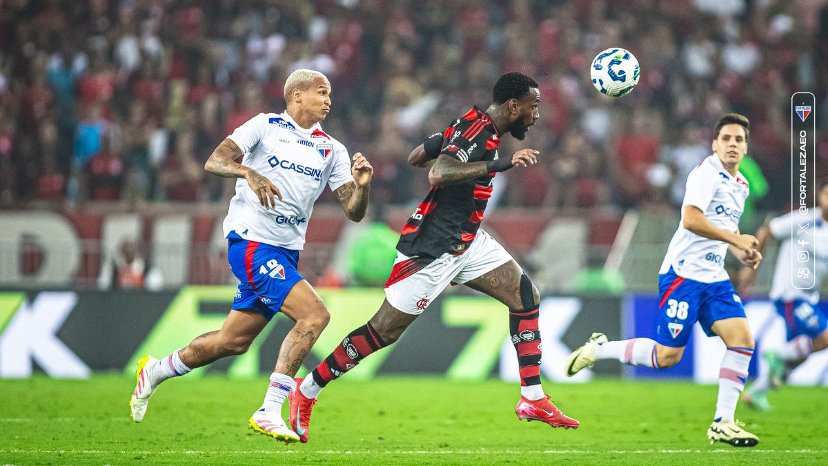 Fortaleza é goleado pelo Flamengo e entra na zona de rebaixamento da Série A