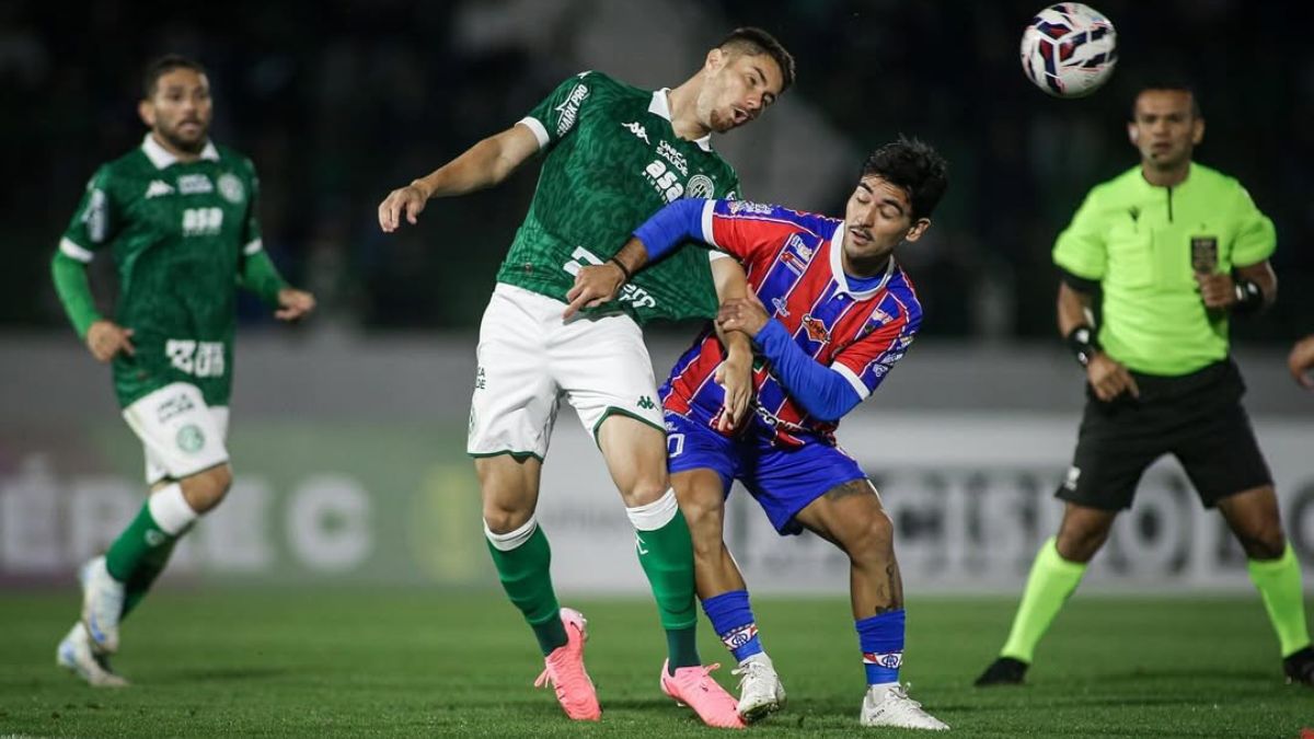 Guarani x Itabaiana pela Série C do Brasileirão 2025