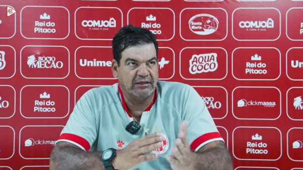 Moacir Júnior fala da expectativa da partida entre América-RN e CSA: "Tem tudo para ser um grande jogo" 1 Moacir Jr - Coletiva América/RN