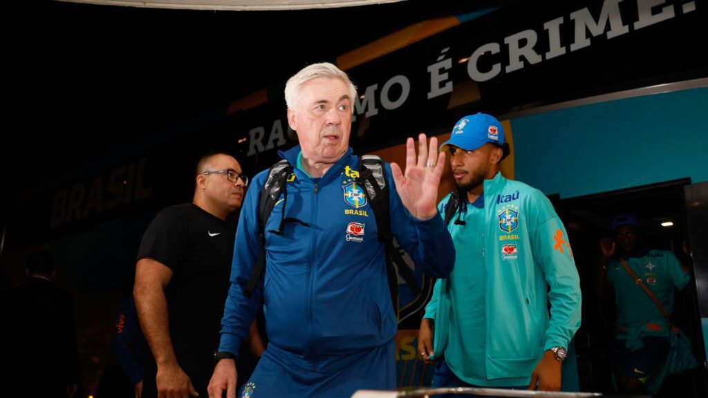 Na estreia de Ancelotti, Brasil encara Equador fora de casa e defende invencibilidade de mais de 20 anos contra o rival; Veja as odds