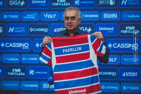 Sérgio Papellin revela busca do Fortaleza por centroavante e volante 1 Sérgio Papellin - Fortaleza - Apresentação